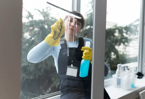 Nettoyage de vitres intérieures et extérieures à Cumont